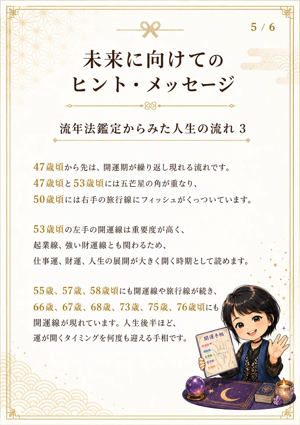 手相鑑定書 46ページ